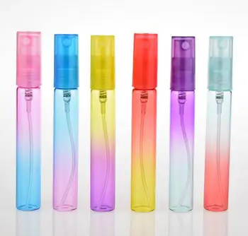 

100pcs/lot 8ML Spray travel perfume atomizer refillable spray empty perfume bottle easy to use glass perfume bottle