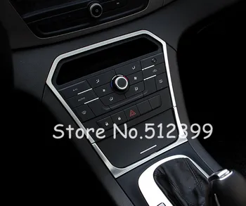 

2pcs ABS Matte Interior Central Control Frame Cover Trims car-styling For MG GS 2015 2016 2017