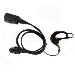 G-образный Наушник Earhook Микрофон РТТ для HYT Hytera PD785 PD780 PD780G PD700 PD702 PD782 двухстороннее радио walkie talkie