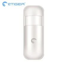 ETiger CD1A Беспроводной занавес PIR детектор движения для системы сигнализации S4/S3B охранной