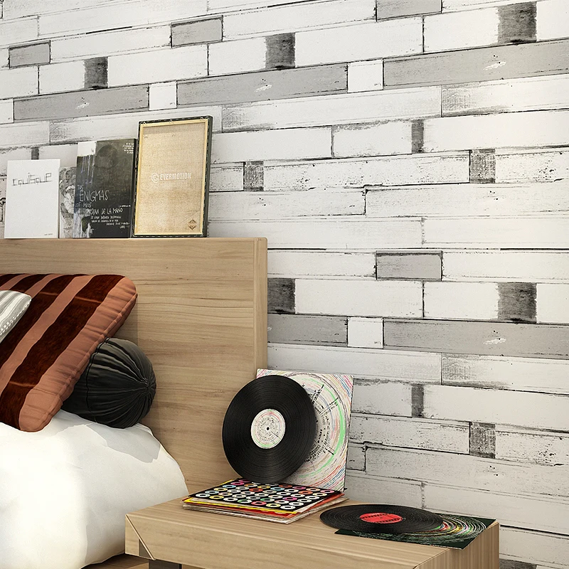 Mediterranean-style wooden blue vertical stripes wallpaper for walls 3 d wall paper roll papel de parede para sala papel pintado