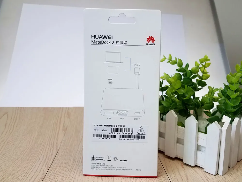 Original Huawei MateDock 2 Docking Station For HUAWEI MateBook E HUAWEI MateBook X Huawei Mate phone Type C Dock