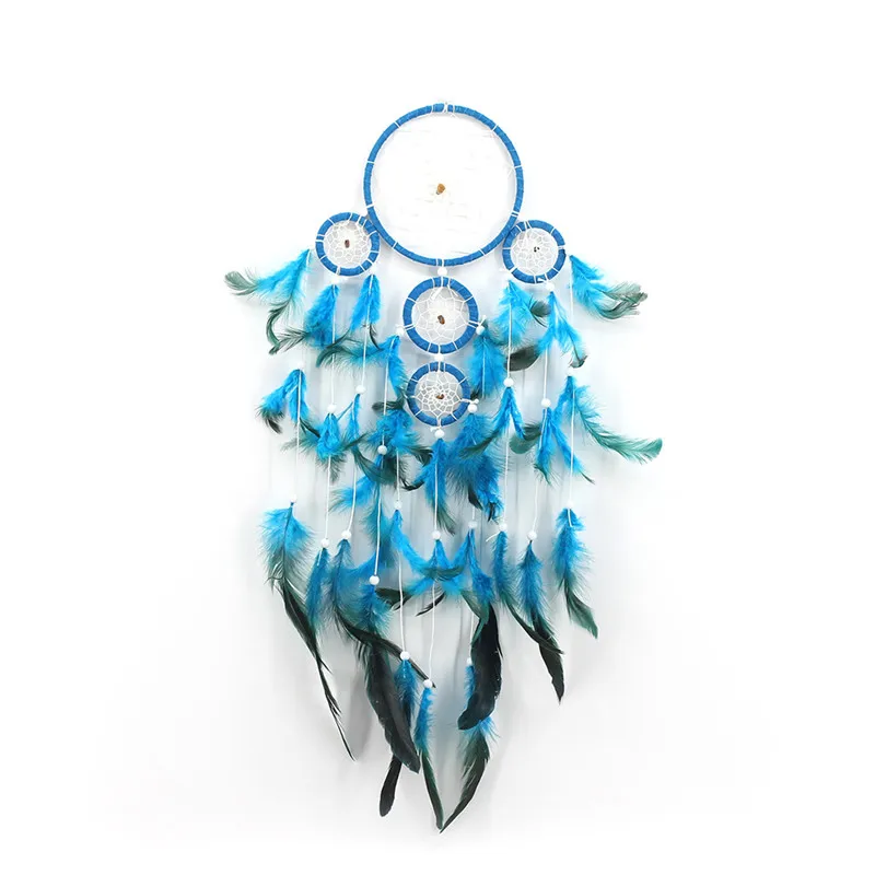 

Indian original style dream catcher car feather ornaments creative gift birthday gift home decor wedding decoration wind chimes
