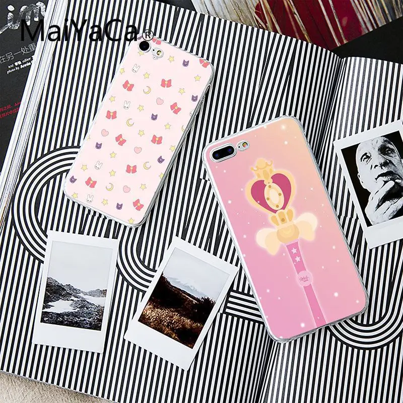 

MaiYaCa Sailor Moon Wallpaper Design Outstanding Soft Phone Case For iphone 8 8plus and 7 7plus 6s 6s Plus 6 6plus XS XR