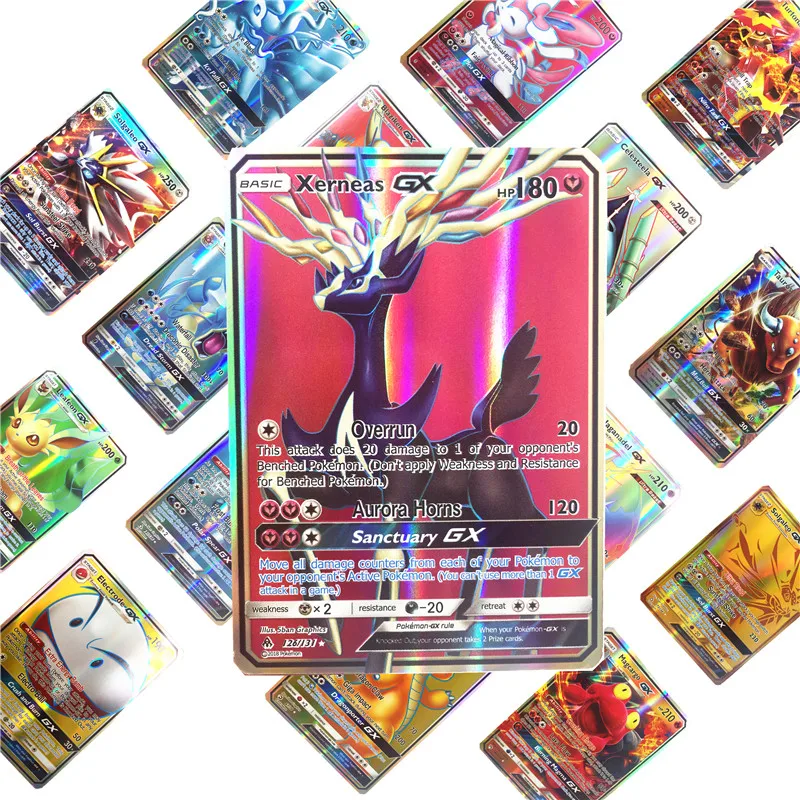 High quality Children Toy English  GX  Cards  Toys card Game Battle Carte Trading Energy Charizard Collection Card