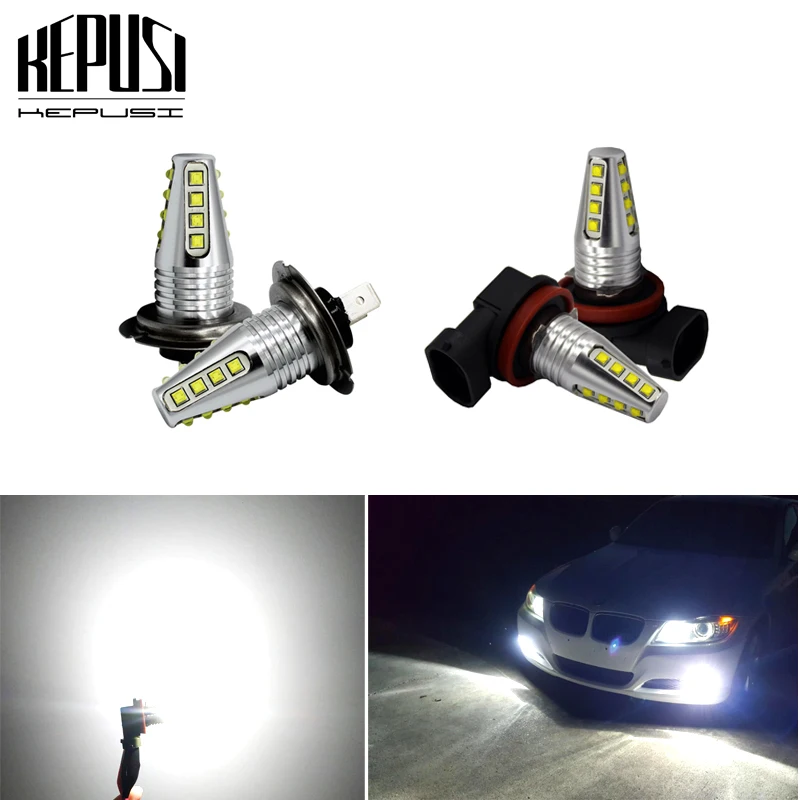 

2X H11 H7 H4 H8 H9 9005 9006 80W cree chip High Power Car LED Light Fog DRL Day running light Driving lamp White 12V 24V