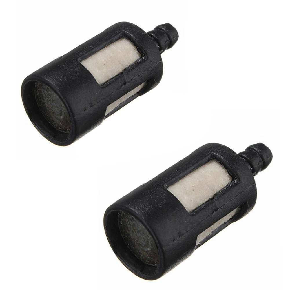 

2 pcs Small Engine Fuel Tank Filter For 2mm 2.5mm 3mm Pipe Strimmer Hedge Trimmer