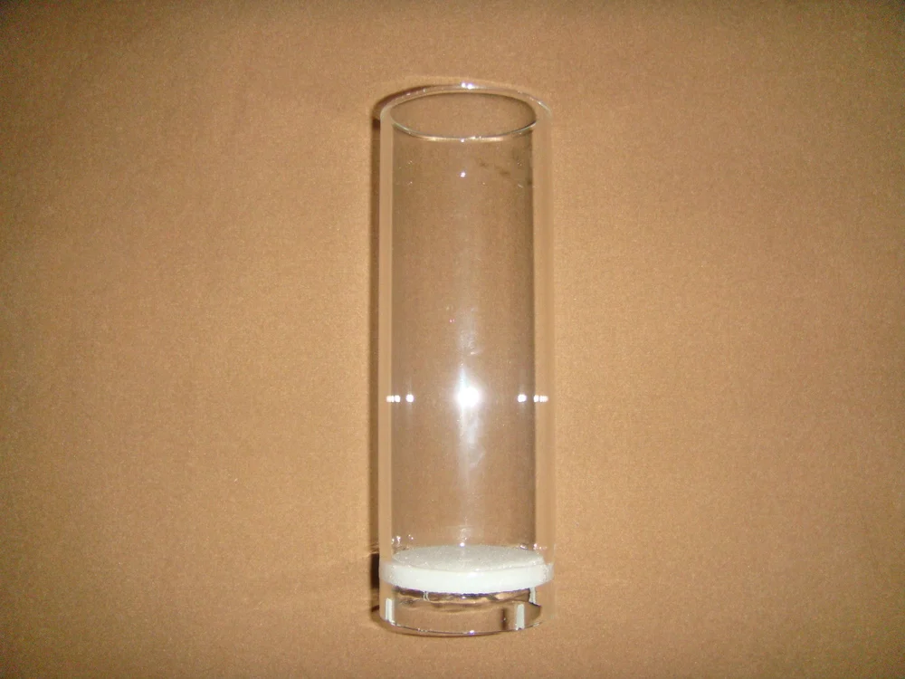 glass thimble(55mmX160mm) for 60/45 soxhlet extractorin Flask from