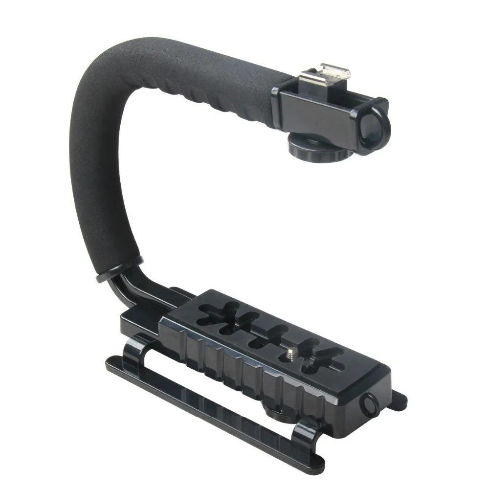 

C Shaped Holder Grip Video Handheld Stabilizer for Nikon Canon Sony DSLR Camera Portable SLR Steadicam for Gopro Drop Shipping