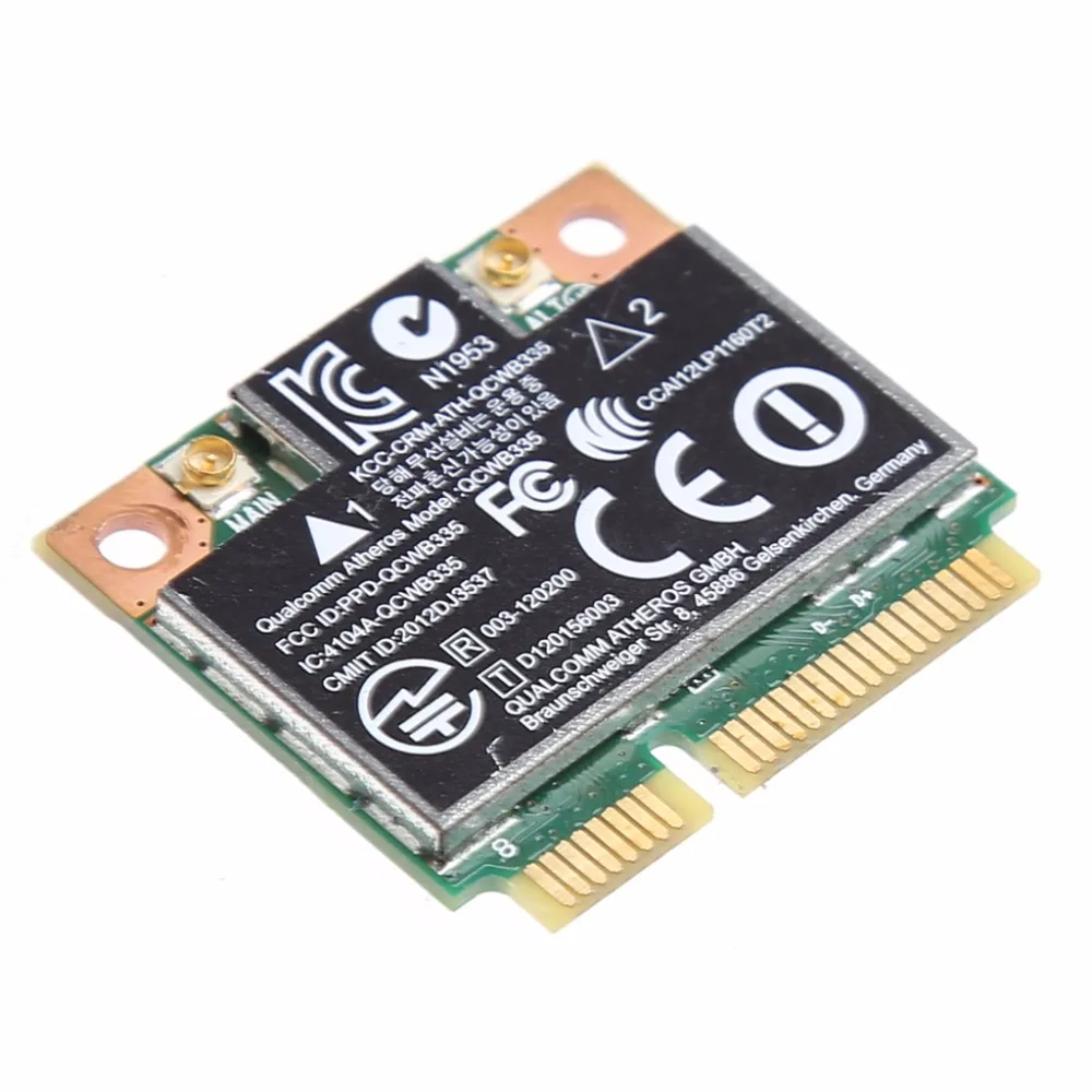 802.11b/g/n WiFi Bluetooth 4,0 Беспроводная мини карта PCI-E для hp Atheros QCWB335 AR9565 SPS 690019-001 733476-001