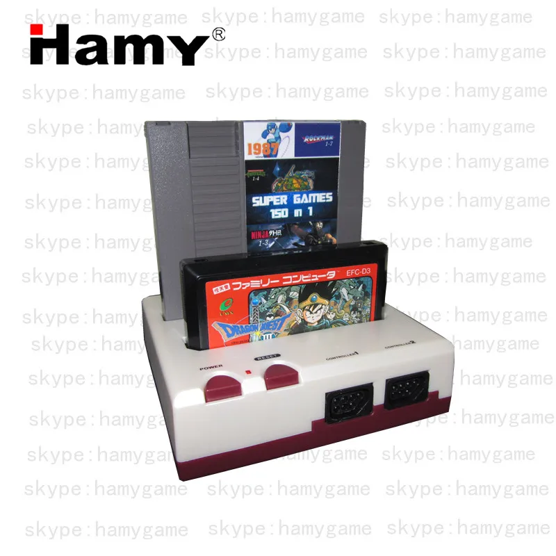 Игровая консоль Hamy Retro 8Bit NES + Dendy Famico one с двумя системами оригинальный игровой