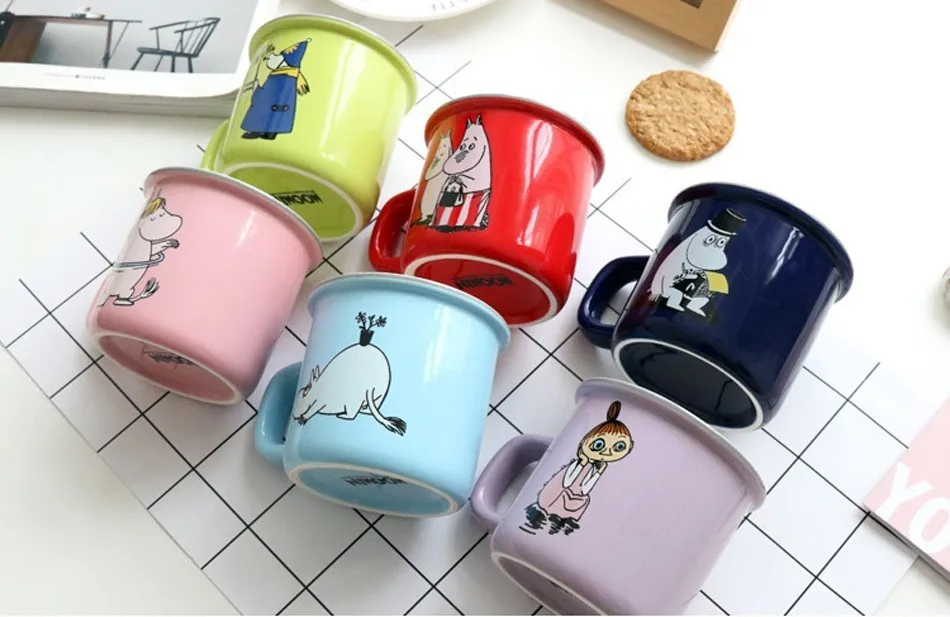 9 видов стилей Moomin Caneca маленький мой прекрасный подарок кофейные чашки молоко вода завтрак Copo чай милый мультфильм сладкий Любовь чай чашка кружка для путешествий