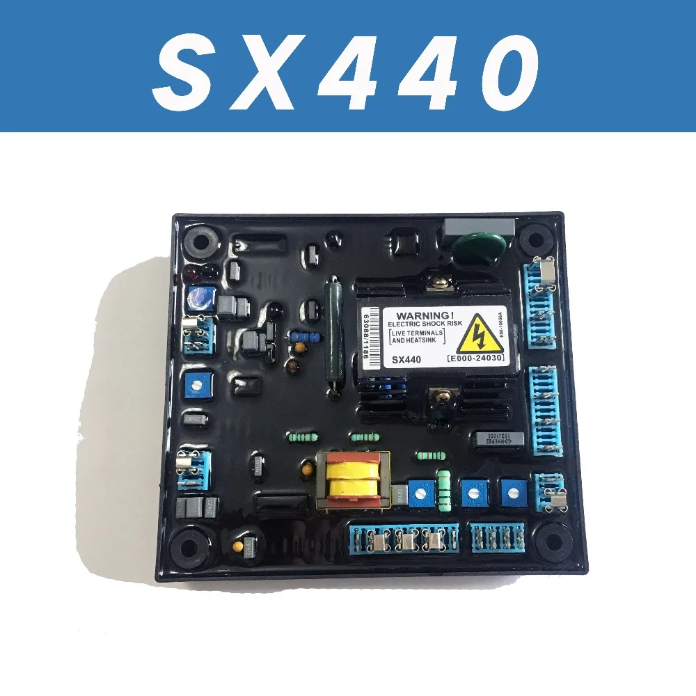 New High Quality AVR SX440 Brushless Automatic Voltage Regulator for Stamford Generator Parts