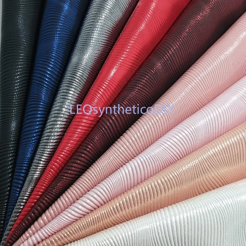 

1PC 21X29CM Synthetic Letaher Cuero Sintetico Embossed Metallic Lizard Leather For Making Bows Accessories LEOsyntheticoDIY T185