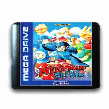 

Mega Man The Wily Wars for 16 bit Sega MD Game Card for Mega Drive for Genesis Video Game Console PAL USA JAP