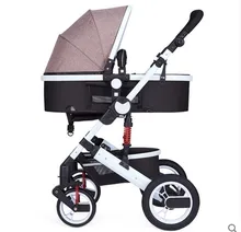 Oley poussette haute paysage peut s’asseoir ou de s’allonger choc hiver enfants bébé poussette double sens pont chariot livraison gratuite