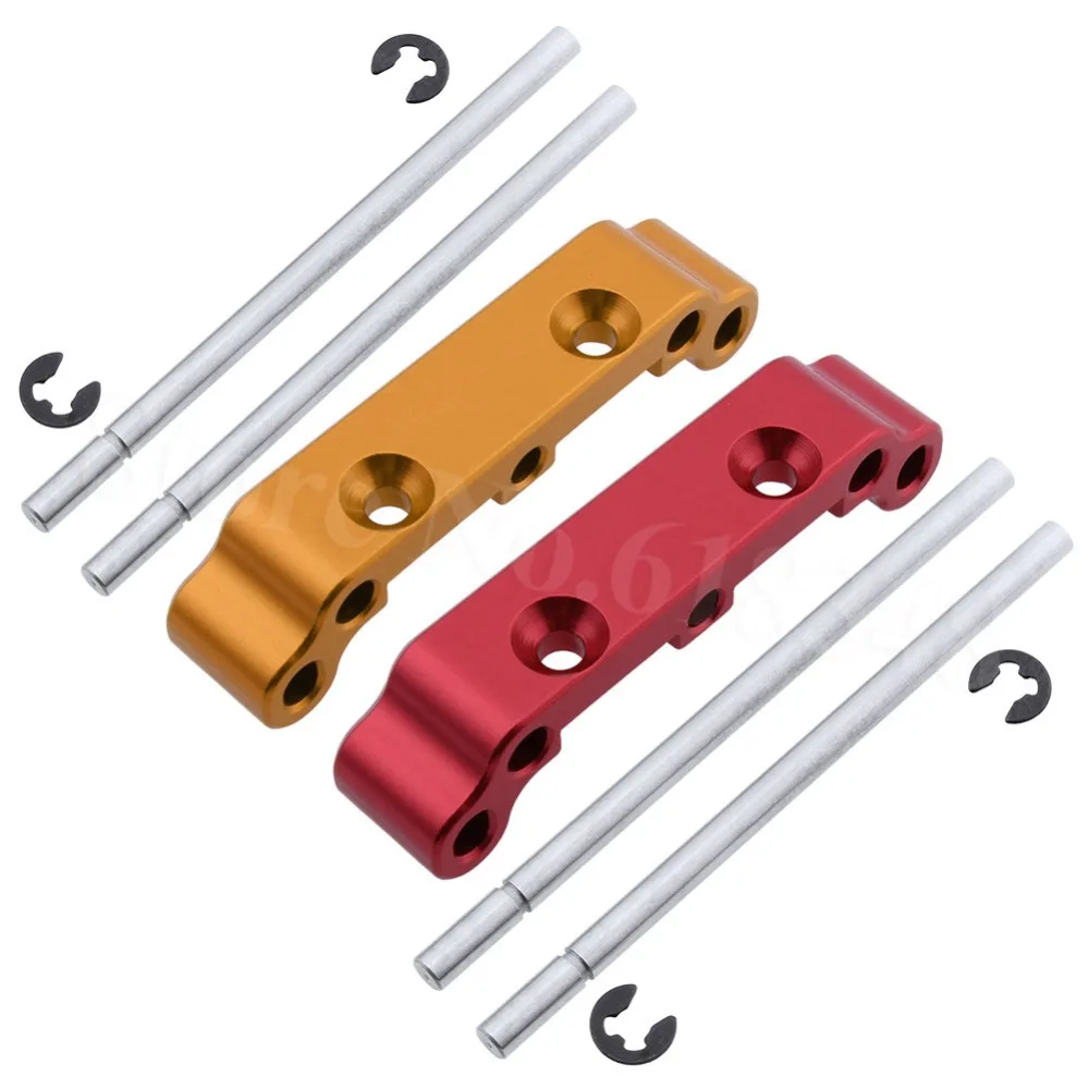 

Alum Susp Arm Hinge Pin Holder Mount Plate For Himoto Tanto E10XB E10XBL RC Buggy Replacement of 31210