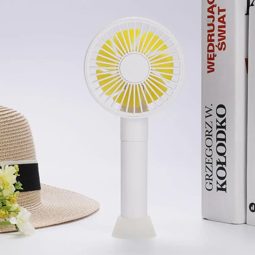 Ventilador 1 шт. портативный мини настольный вентилятор USB Перезаряжаемый ветряные регулируемые вентиляторы для офиса путешествия Кондиционер