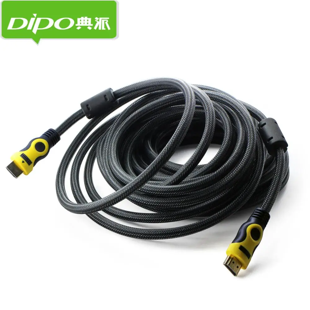 Высокоскоростной позолоченный штекер мужской Мужской HDMI кабель 1.4b Версия 1080p 3D 2K
