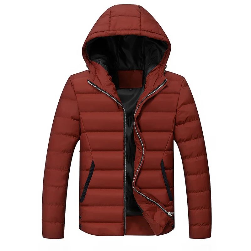 

New 2017 Winter Jacket Men Brand High Quality Cotton Men Clothes Outwearing Warm Jacket Coats Black Plus Size 4XL