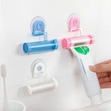 1 шт. Rolling Tube SqueezerSucker держатель зубные крем ванная комната руководство шприц пистолет Диспенсер Зубная паста диспенсер
