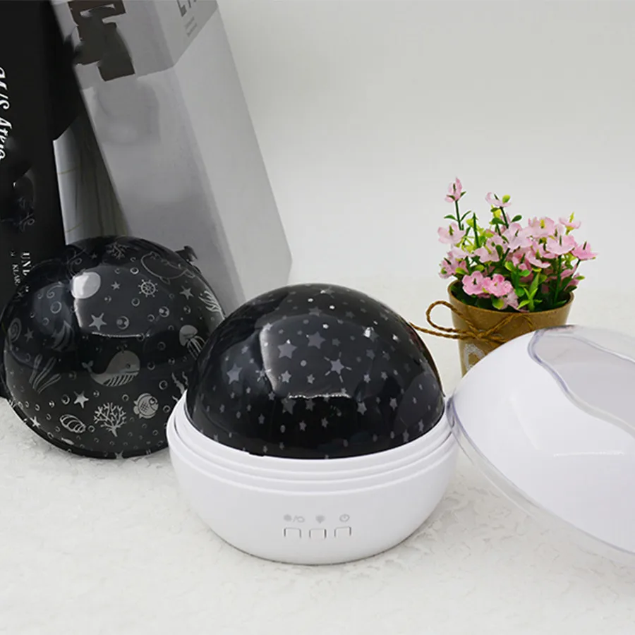  Coversage Rotating Night Light Projector Spin Starry Sky Star Master Children Kids Baby Sleep Roman - 32906468878