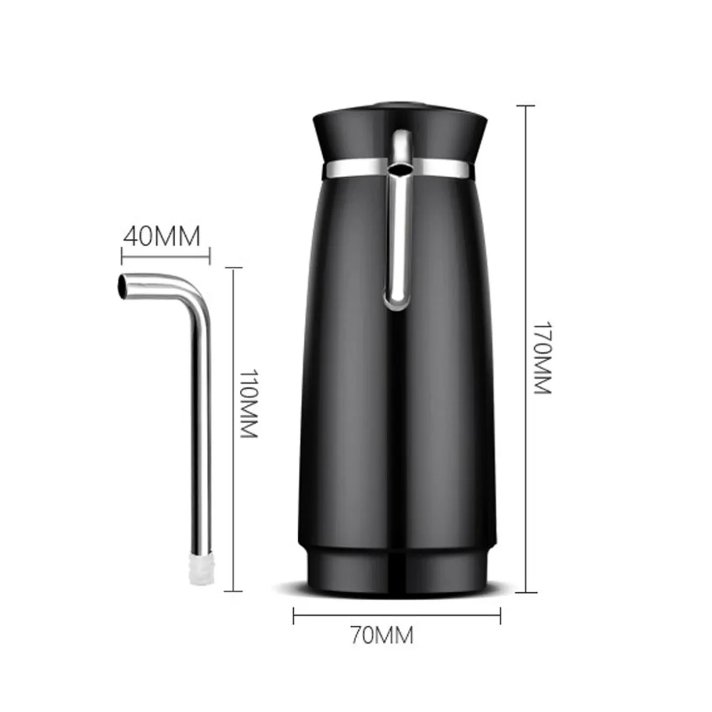 Автоматический электрический портативный диспенсер для водяного насоса галлон питьевой дозатор для бутылки автоматический всасывающий блок диспенсер для воды