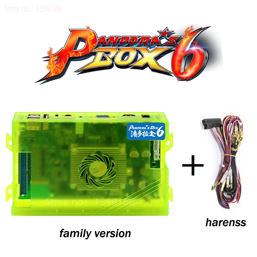 Pandora's Box 6 семейная версия 1300 в 1 игры материнская плата HDMI VGA Видео игра Джек для аркадной машины USB/Поддержка добавить игры