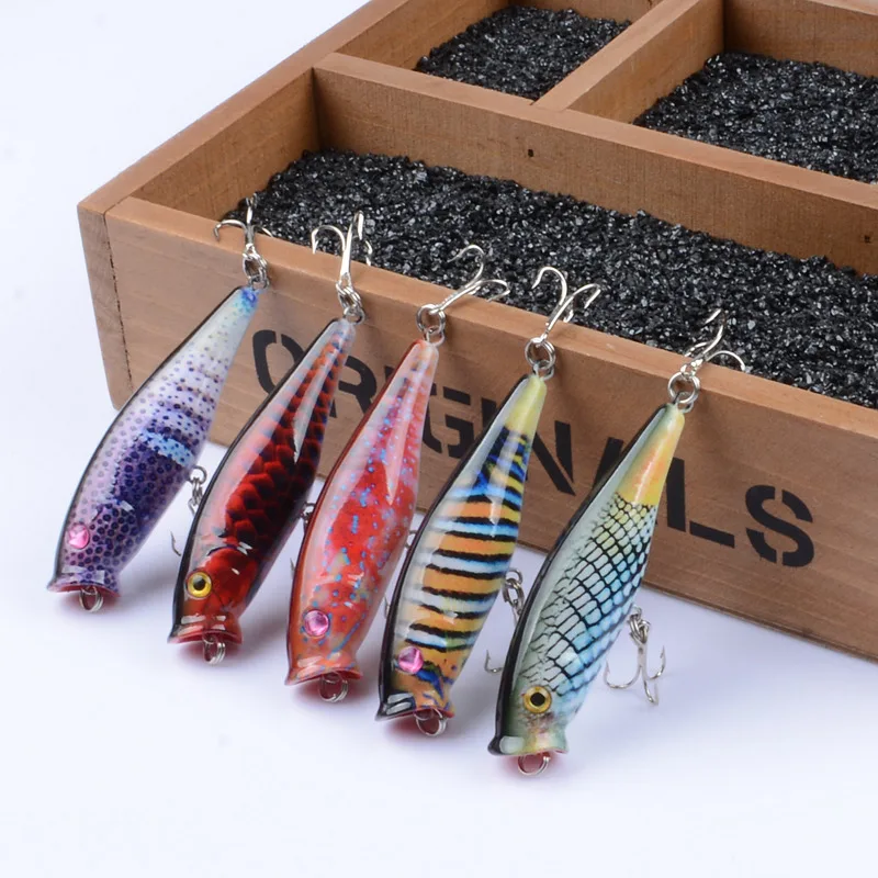 7.5cm 7.8g Fishing Lures Minnow Hard Bait pesca fly fishing fly tying