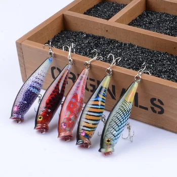 

7.5cm 7.8g Fishing Lures Minnow Hard Bait pesca fly fishing fly tying materials metal jig swimbait peche leurre free shiping