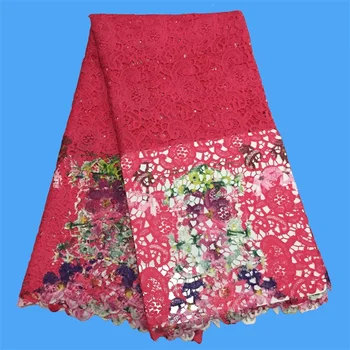 

2019 Latest French Laces Fabrics High Quality Tulle African Laces Fabric For Wedding Nigerian Tulle Lace Material free shipping