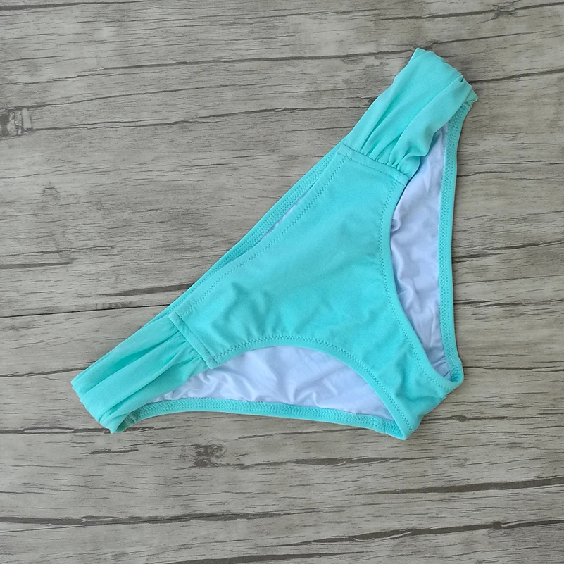 Women Bikini Bottoms Summer Sexy Secret Cheeky Printing Swimwear Biquini Swim Suit Blue Black Brazilian Bikinis Bottom