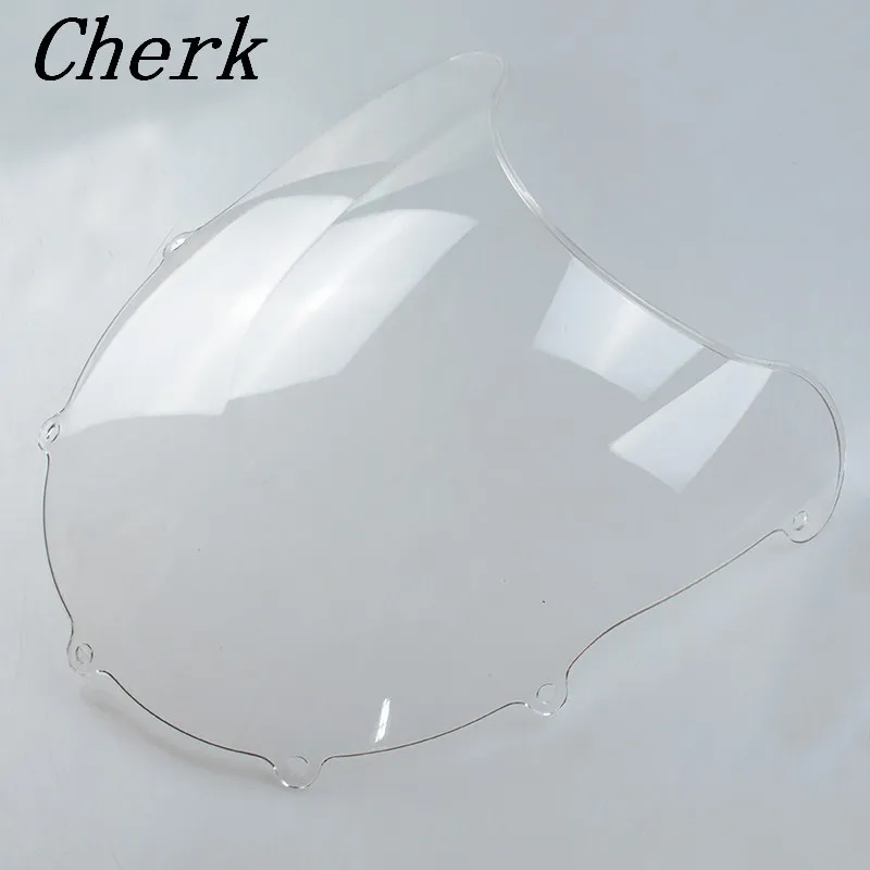 Лобовое стекло для мотоцикла Suzuki GSXR 600/750 GSXR600 GSXR750 96 99 98 97|windshield windscreen|double bubbledouble