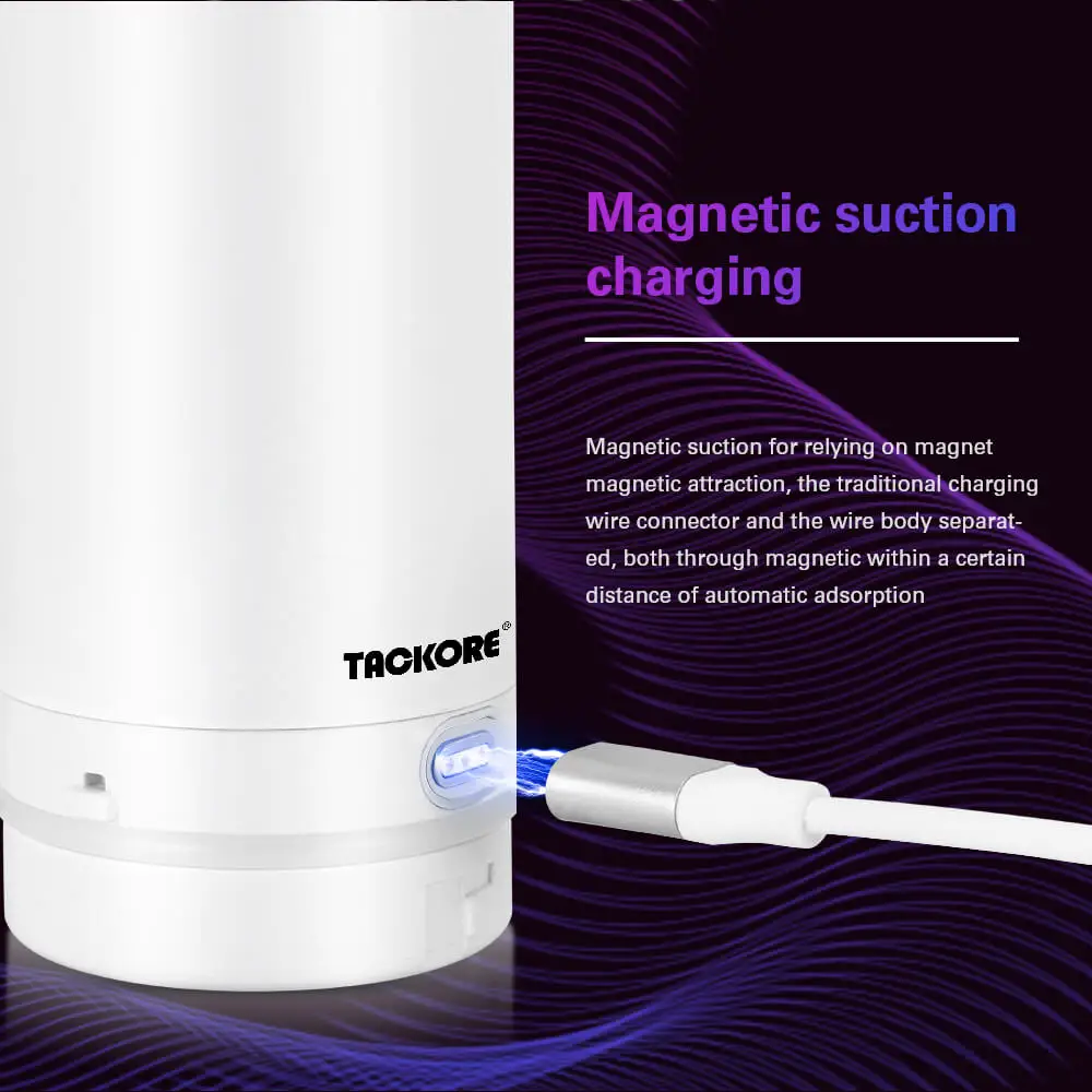 Goedkoop Tackore Water Tanden Bleken Tooth Pick Draagbare Orial Irrigator Dental Floss Jet Water Pick Tanden Whitening Usb Irrigatie