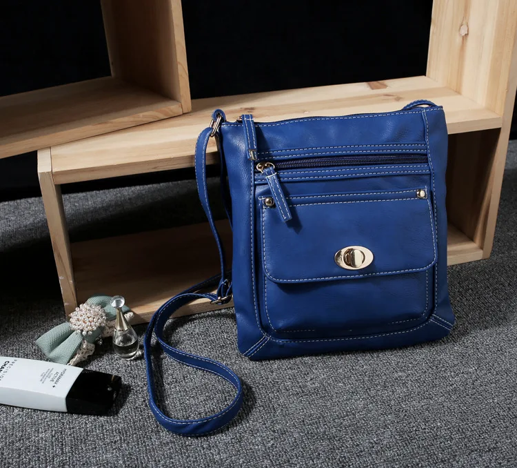 MJ Leather Messenger Bag Casual Women's Over-the-Shoulder Bags Brand Design Small PU Female Bags Crossbody Bucket Bag for Girls (28)