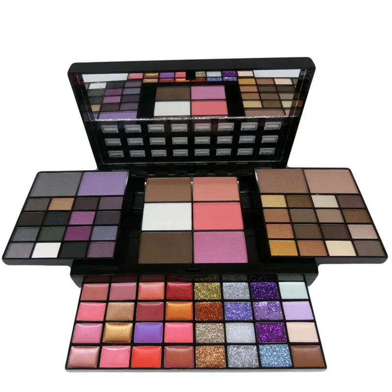 Makeup Set Box 74 Color Lady Eye Shadow Lipstick Flash Maquiagem Profissional CompletaA00187XX | Красота и здоровье