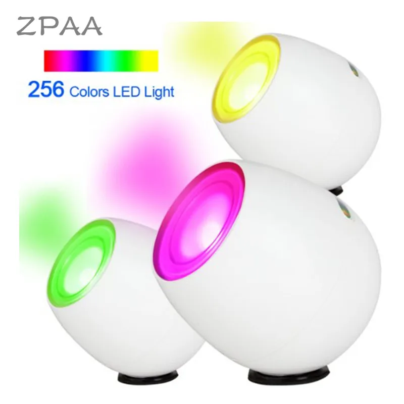 

Touch Nightlight 256 Colors Changing Mood Light Atmosphere Lamp Projection Night Light with Built-in Rechargeable Battery