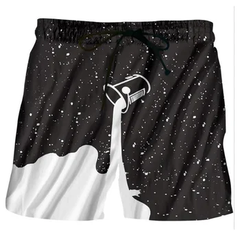 

2019 new unisex shorts fashion trend cool shorts loose casual men's shorts super large size clothing