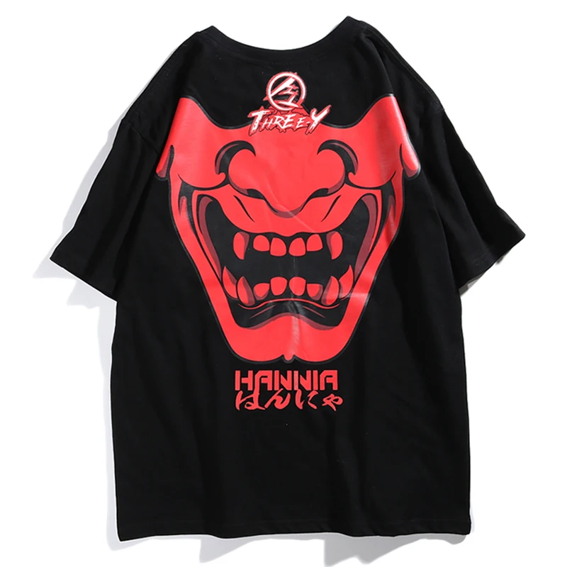 

HISTREX Japan Ghost Devil Satan Gothic Tee Mens Men T Shirt T-shirt Brand Clothing 100% Cotton Short Sleeve O Neck Plus HC3MX#