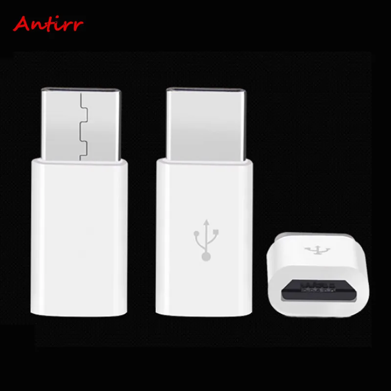 Переходник Micro USB/Type-C USB-C Antirr для Xiaomi 4 s C i 5S Plus Macbook ChromeBook Nexus 5X 6P A40 | Мобильные