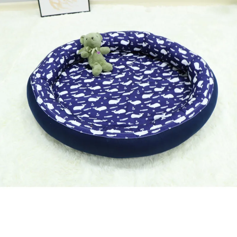Circular Baby Crib Round Bionic Bed Ultra-large Newborn Pure Cotton Baby Nest Bed Cradle for 0-5 years old