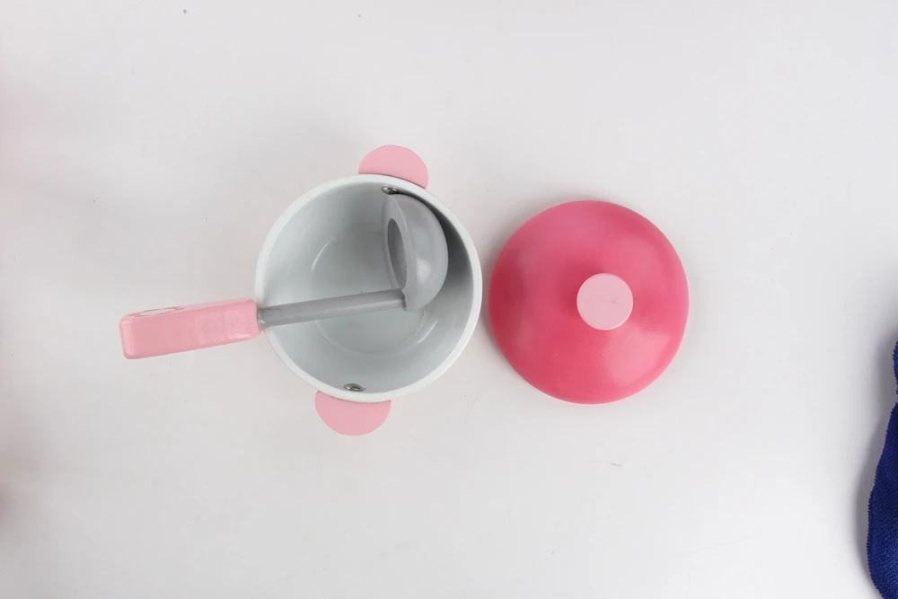 Игрушки для девочек ролевые игры Моделирование розовые детские деревянные кухонные игрушки набор для раннего развития игрушки для детей
