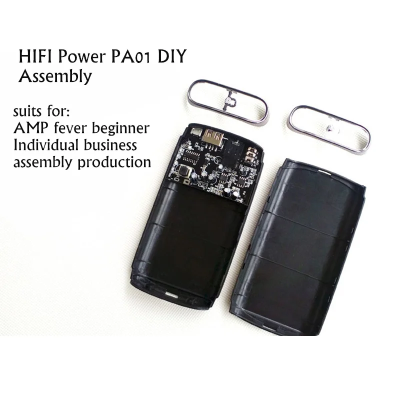 Artextreme PA01 Professional HiFi Headphone Amplifier Power Bank DIY Assembly Kits Audio Amp Classic Large Power Headphone Amp