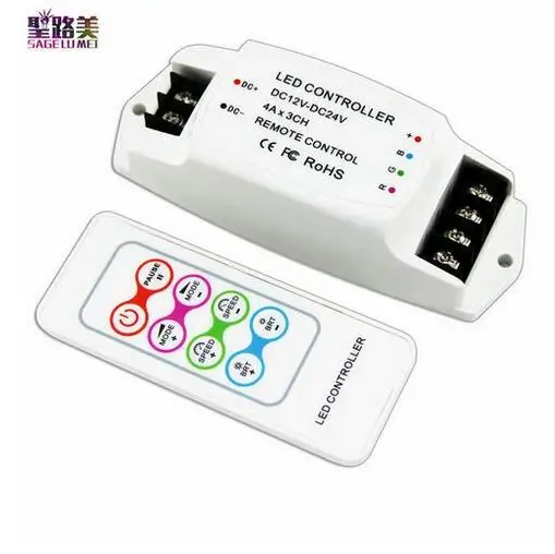 

BC-361-CC DC12V-48V 350mA 700mA constant current Output Led CC RGB Strip Controller RF remote Wireless RGB Dimmer for LED Lamp