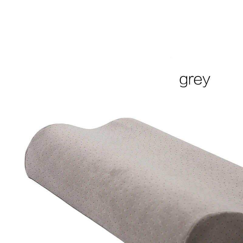 Красочная пена памяти шеи Ортопедическая подушка постельные принадлежности подушки здравоохранения бамбуковое волокно подушки под шею Удобная спальная подушка - Цвет: gray