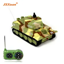 Новая акция! 1: 72 классический R/C радио дистанционное управление Тигр радиоуправляемая модель танка для детей Подарки без box pack
