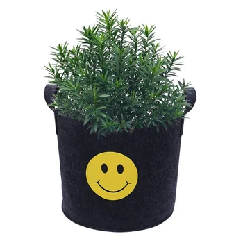 

5 Pcs 5/7 Gallon Nursery Bag Fabric Root Container Plant Pots Growing Holder Planter Pot Pouch For Plants, Flowers, Vegetables