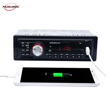 

Support FM USB / SD / MMC Card Reader 1 DIN In Dash Car Radio Audio Player 12 V Car Radio LED display