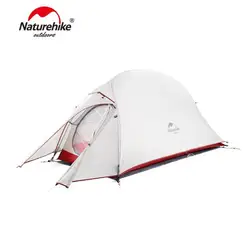 Naturehike обновляется облако до серии Сверхлегкий Пеший туризм палатка 20D/210 т ткань для 1 человека с коврик теплый палатка с бесплатным коврик