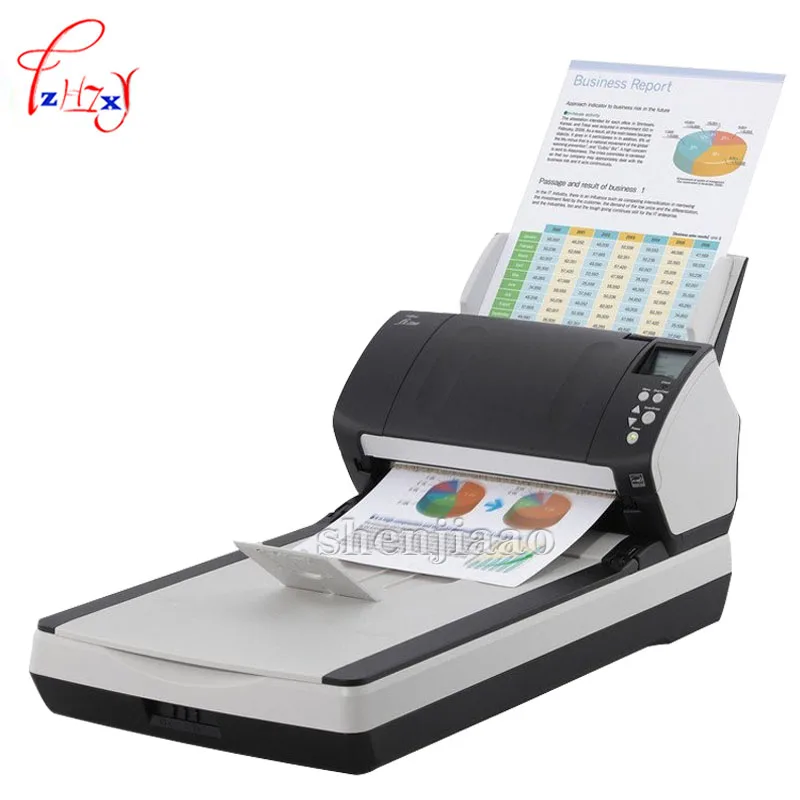 Fi-7240 Flatbed Scanner High Speed Feed Scanner Flatbed (fb) A4 Size Automatic Document Feeder Scanner 1pc - Scanners -